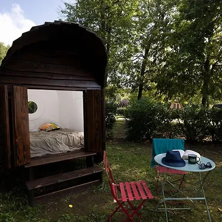 Zecamping 3 Etoiles Dog Friendly Locatif 15m2 5 Pers Campismo de Luxo Bagneaux-sur-Loing